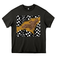 Asphalt racing glitter leopard Heavy Core Tee - JahusDesignShop