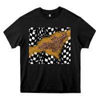 Black racing glitter leopard Heavy Core Tee - JahusDesignShop