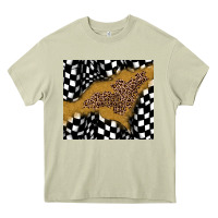 Mossy racing glitter leopard Heavy Core Tee - JahusDesignShop