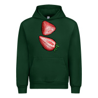 Foreset Green strawberries 1 Urban Hoodie - BundleAndBundleShop