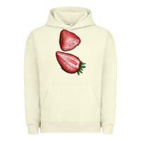 Pigment Pistachio strawberries 1 Urban Hoodie - BundleAndBundleShop