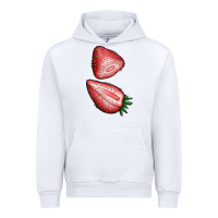White strawberries 1 Urban Hoodie - BundleAndBundleShop