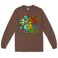 Chestnut always unique totally intelligent sometimes myster Long Sleeve Tee - LillyAllenDesigns