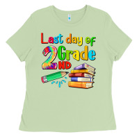 Matcha last day of second grade Ladies Tee - Artiststas