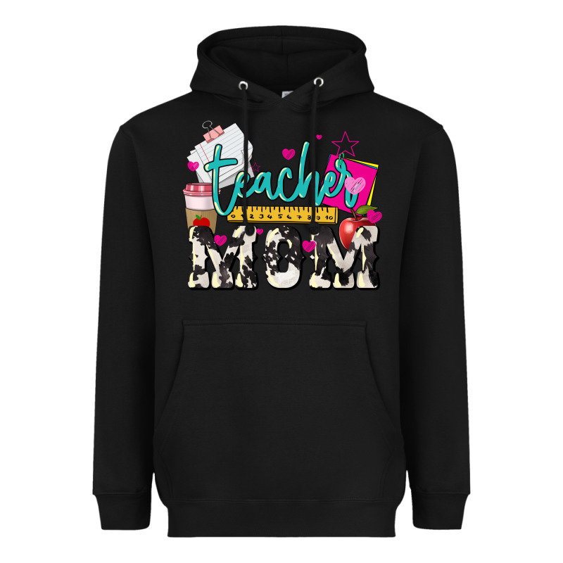 Teacher Mom Mother's Day Heavyweight Hoodie by HowdyJamesFarm | Teevron
