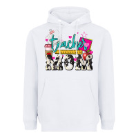 White Teacher Mom Mother's Day Heavyweight Hoodie - HowdyJamesFarm
