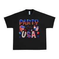 Black party in the usa Urban Heavy Tee - NancyCooperArtShop