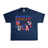 Navy party in the usa Urban Heavy Tee - NancyCooperArtShop
