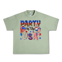 Oil Green party in the usa Urban Heavy Tee - NancyCooperArtShop