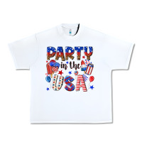 White party in the usa Urban Heavy Tee - NancyCooperArtShop