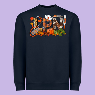 Fall Lpn Licensed Practical Nurse Heavyweight Sweatshirt Designed By Lillyallendesigns