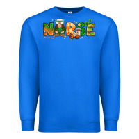 True Royal St. Patrick's Day Nurse with gnome Premium Sweatshirt - HowdyJamesFarm