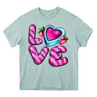 Arona love with strawberry candy Heavy Core Tee - AdoDesignShop