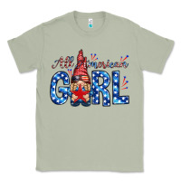 Matcha all american girl with gnome Classic Tee - NancyCooperArtShop