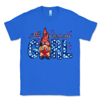 True Royal all american girl with gnome Classic Tee - NancyCooperArtShop