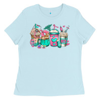 Baby Blue rt respiratory therapist coffee cups Ladies Tee - Jasminsmagicworld
