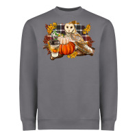 Storm Fall Barn Owl Heavyweight Sweatshirt - LillyAllenDesigns
