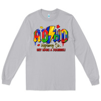 Moon Dust adhd awareness Long Sleeve Tee - LillyAllenDesigns