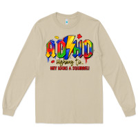 Mushroom adhd awareness Long Sleeve Tee - LillyAllenDesigns