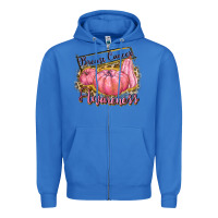 True Royal breast cancer awareness Zipper Hoodie - texasbilliewilder