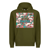 Army Green Easter Bunny  tumbler Easter Day Premium Hoodie - HowdyJamesFarm