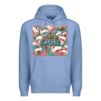 Colony Blue Easter Bunny  tumbler Easter Day Premium Hoodie - HowdyJamesFarm