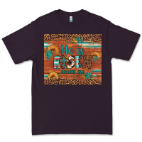 Plum he is risen gemstone sunflower leopard Premium Tee - Artiststas