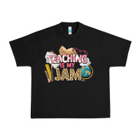 Black teaching is my jam teacher school Urban Heavy Tee - NancyCooperArtShop
