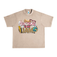 French Oak teaching is my jam teacher school Urban Heavy Tee - NancyCooperArtShop