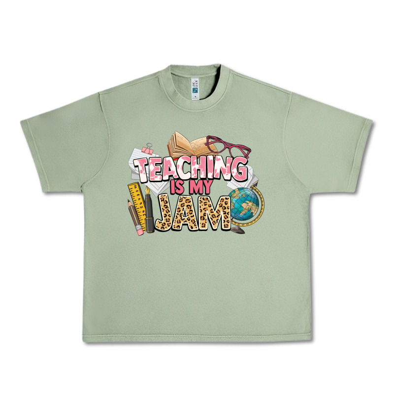 Teaching Is My Jam Teacher School Urban Heavy Tee by NancyCooperArtShop | Teevron