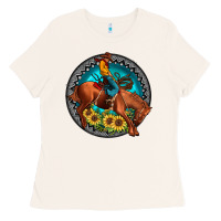 Bone gemstone rodeo Ladies Tee - JahusDesignShop