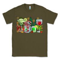 Army Green Christmas tequila Classic Tee - CowhideDigitalArt