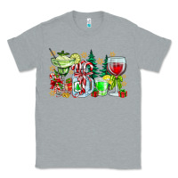 Heather Grey Christmas tequila Classic Tee - CowhideDigitalArt