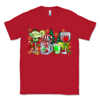 Red Christmas tequila Classic Tee - CowhideDigitalArt