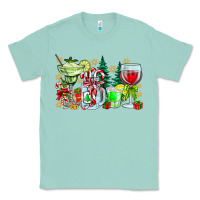 Seafoam Christmas tequila Classic Tee - CowhideDigitalArt