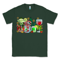Sports Green Christmas tequila Classic Tee - CowhideDigitalArt