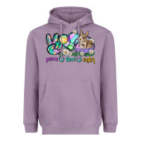 Lavender Peace love Easter Day Heavyweight Hoodie - CowGirlArtShop