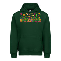 Forest Green mexican sombrero guitar rose cactus libbey  cup Urban Hoodie - BundleAndBundleShop