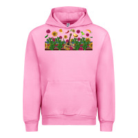 Fuchsia Pink mexican sombrero guitar rose cactus libbey  cup Urban Hoodie - BundleAndBundleShop