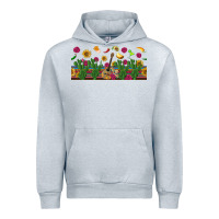 Heather Grey mexican sombrero guitar rose cactus libbey  cup Urban Hoodie - BundleAndBundleShop