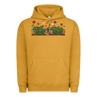 Pigment Peanut Butter mexican sombrero guitar rose cactus libbey  cup Urban Hoodie - BundleAndBundleShop