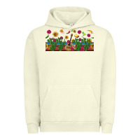 Pigment Pistachio mexican sombrero guitar rose cactus libbey  cup Urban Hoodie - BundleAndBundleShop