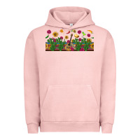 Pigment Salmon mexican sombrero guitar rose cactus libbey  cup Urban Hoodie - BundleAndBundleShop