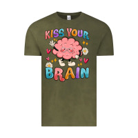 Kiss Your Brain Vintage Tee | Teevron