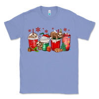 Colony Blue christmas sloth coffee cups Classic Tee - MaliasSmallBusiness