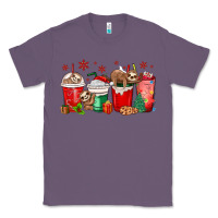 Lavender christmas sloth coffee cups Classic Tee - MaliasSmallBusiness