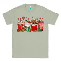 Matcha christmas sloth coffee cups Classic Tee - MaliasSmallBusiness
