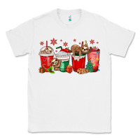 White christmas sloth coffee cups Classic Tee - MaliasSmallBusiness