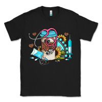 Black western sunflower gemstone nurse Classic Tee - JahusDesignShop