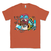 Copper western sunflower gemstone nurse Classic Tee - JahusDesignShop